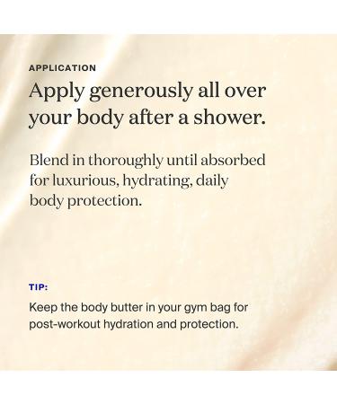 Supergoop! SPF 40 Sea Buckthorn Body Butter 5.7 fl oz - Reef-Friendly Hydrating Cream - Broad-Spectrum UV Protection - Eucalyptus Clove & Vanilla - Buy Online on GoSupps.com