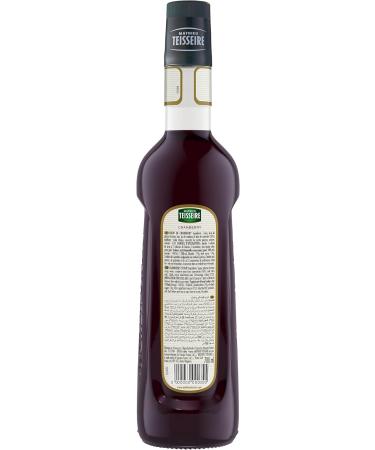 Mathieu Teisseire Cranberry Syrup for cocktail drinks with or without alcohol sodas teas lemonades 70cl bottle - Buy Online on GoSupps.com