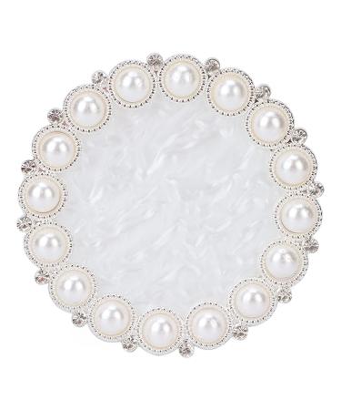 Tyenaza Nail Art Palette 3.3inch Resin Nail Art Painting Gel Palette Nail Gel Color Makeup Display Nail Art Display Cosmetic Mix(Splinter)