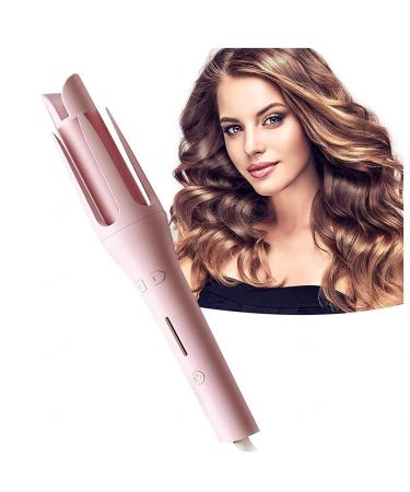 Curling Iron Automatic Hair Curler 1 Inch Hair Curling Iron with 4 Temps with 4 Temperatures Curling Wand Pink