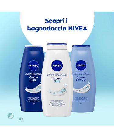  NIVEA NIVEA Soft Cream Shower Gel 750ml Cleansing and moisturizing cream soap Shower cream enriched with almond oil vitamins C and E and nourishing oils with a delicate fragrance - Buy Online on GoSupps.com