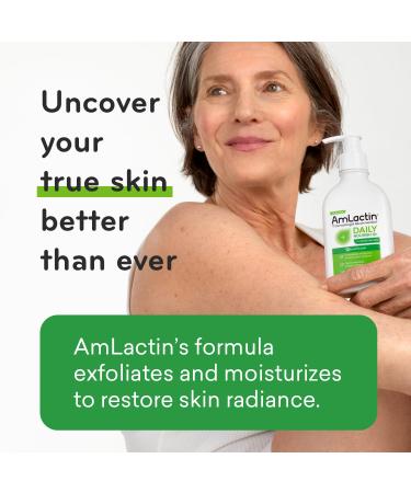 AmLactin Ultra Smoothing - 4.9 oz Body & Hand Cream with 15% Lactic Acid - Exfoliator and Moisturizer & Daily Nourish 12% - 14.1 oz Body Lotion with 12% Lactic Acid - Exfoliator and Moisturizer - Buy Online on GoSupps.com