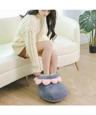 Rasoli Heated Foot Warmer | Removable Heating Pillows | Ultimate Foot Care for TV Reading Travel & Work Gray USB - Buy Online on GoSupps.com