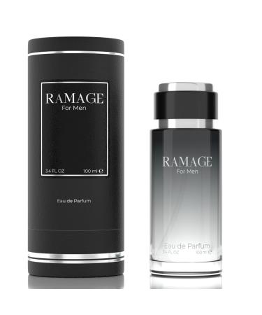 Mens Cologne - INSPIRED by SAUVAG Cologne For Men - Citrus Woody Amber Aromatic Vanilla Fresh Spicy Warm Spicy Powdery Balsamic Sweet - (3.4 fl oz / 100 ML) 3.4 Fl Oz (Pack of 1)