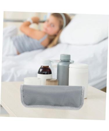 Portable Insulin Cooler Pack - 5pcs Grey Oxford Cloth Bag | 20x7cm | Travel Insulin Cooler Box - Buy Online on GoSupps.com