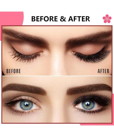 Dalarey Magnetic Lashes kit Reusable double Magnetic Lashes Without Eyeliner No Glue Liner Waterproof Safe Easy to Wear for Essential Commuter Makeup (2 Pairs Dense) - Buy Online on GoSupps.com