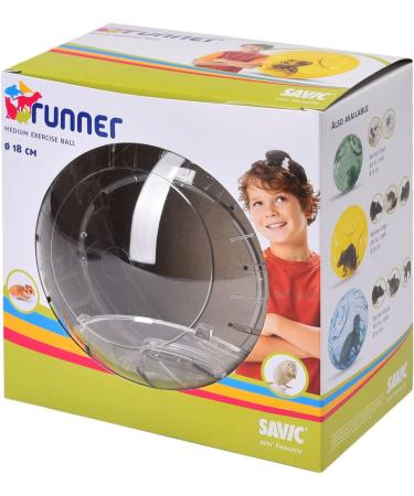 Nobby Savic Runner Dog Exercise Ball Medium 18cm - Interactive Toy for Active Dogs - Buy Online on GoSupps.com