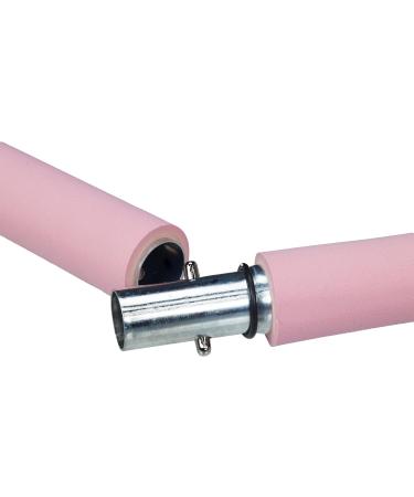 Buy Relaxdays Pilates Stick Set - 2 Resistance Bands with Foot Loop for Yoga & Fitness - Pilates Training Device in Pink - Buy Online on GoSupps.com