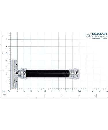 Buy Merkur 38.011 Adjustable Razor with Black Chrome Handle - Premium Safety Razor for a Smooth Shave | International Shipping - Buy Online on GoSupps.com