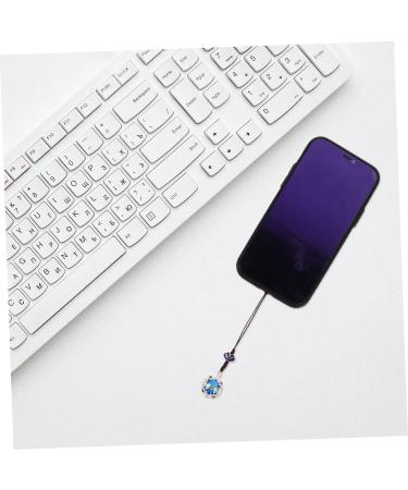 2pcs Sachet Ball Pendant DIY Crafts Phone Strap Cell Hollowed Charm Pendant for DIY String Hanging Silverx4pcs 11X2.3CMx4pcs - Buy Online on GoSupps.com