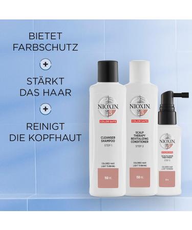 Nioxin System 3 Hair Care for Hair Loss - Professional Care for Colored & Thinner Hair | Buy Online Internationally - Buy Online on GoSupps.com