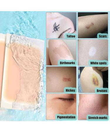 Patch de couverture de tatouage 10 pi ces patch de couverture imperm able ultra mince l'apparence naturelle pour les tatouages les cicatrices et les marques de naissance. (Medium Skin Color) - Buy Online on GoSupps.com
