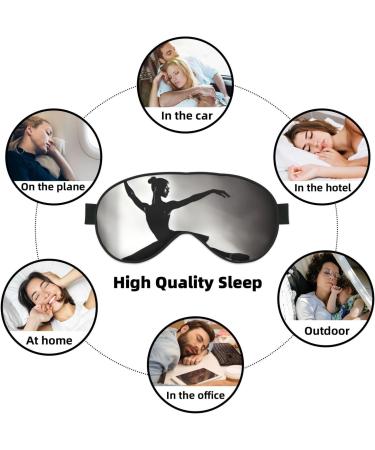 Ballerina Dance Soft Sleep Eye Mask | Breathable Eye Patch for Women | Perfect for Travel & Relaxation - Buy Online on GoSupps.com