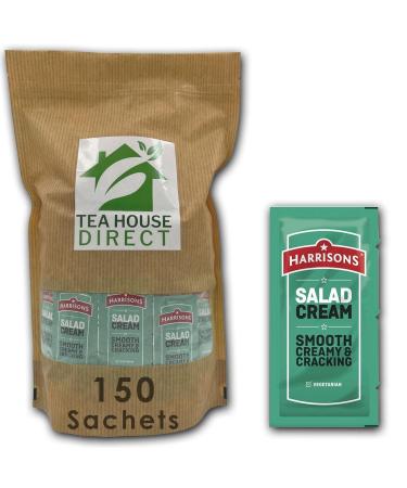 Harrisons Salad Cream Packets | Perfectly Portioned for Your Fresh Greens | 150 Sachets