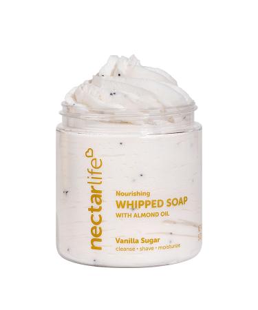Nectar Life Whipped Soap and Shave Butter 5 oz (Vanilla Sugar) 5 Ounce (Pack of 1) Vanilla Sugar