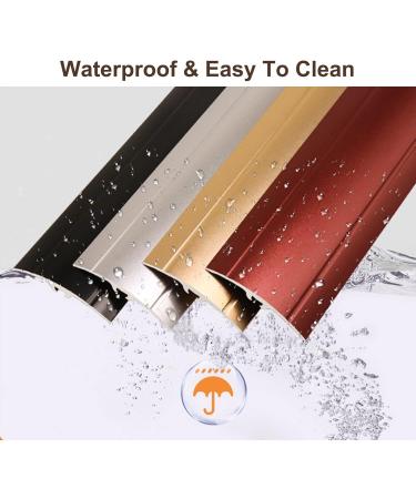 Floor Transition Strip Walkers Entry Ramp Wood to Laminate/Tile Threshold Transition Strip Aluminum Alloy Door Thresholds Carpet to Floor Uneven Floors (Color : Style6) - Buy Online on GoSupps.com