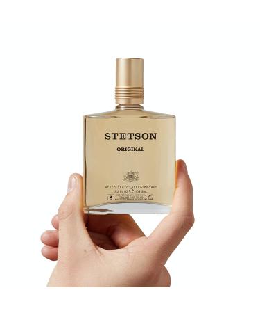Stetson Original Aftershave by Scent Beauty - Men's Earthy and Woody After Shave Splash - Citrus, Patchouli, Tonka Bean - 3.5 Fl Oz - Buy Online on GoSupps.com