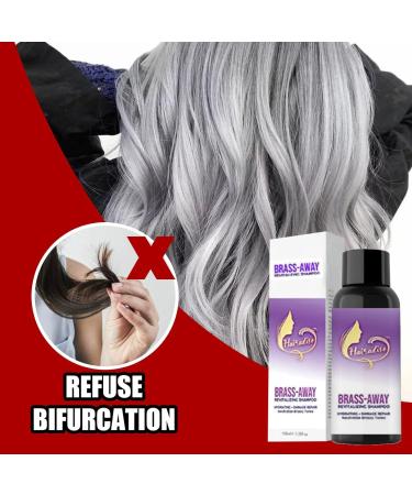Violet Bleached Shampoo Made Gray After Dyeing Eliminates Brassy Prevents and Reduces Hair Loss and Supports Hair Growth 130ml - Buy Online on GoSupps.com