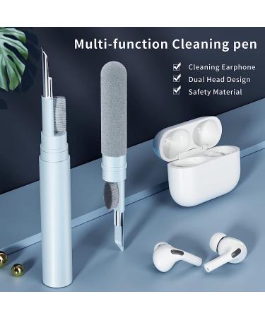 AKIKI Cleaner Kit for Airpods Pro & Wireless Earphones - Phone Cleaning with Brush for Bluetooth Earbuds, Compatible with iPhone, Laptop, Camera - Blue - Buy Online on GoSupps.com