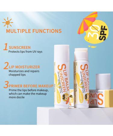  Rosixehird Natural lip balm ultra-nourishing moisturizing cream for lip care fruity-flavored sun lip balm long-lasting moisturizing lip repair for Rosixehird - Buy Online on GoSupps.com
