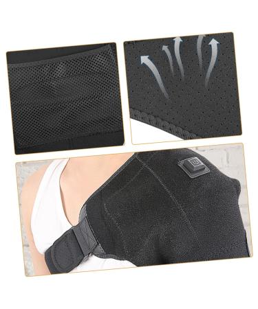 FRCOLOR Heated Shoulder Brace - USB Shoulder Support & Stabilizer | Elastic Protector for Men & Women | Warm Winter Relief - Buy Online on GoSupps.com