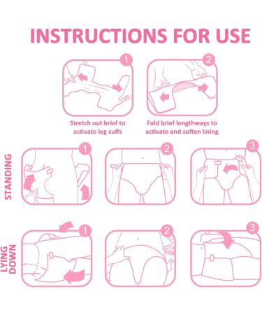 LittleForbig Adult Printed Diaper 2-Pack - Baby Usagi Pink (Large 36-48) - Buy Online on GoSupps.com