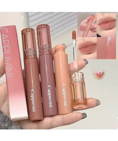 6 Colors Glasting Color Gloss - Lip-Plumping Long-Lasting Non-Sticky Moisturizing Lipstick for Daily Use | Shop Now - Buy Online on GoSupps.com