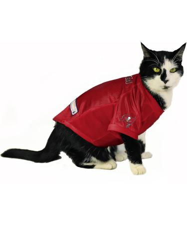 Shop LittleArth NFL Tampa Bay Buccaneers Stretch Pet Jersey - Size L | Team Color Dog Apparel - Buy Online on GoSupps.com