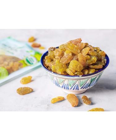 California Jumbo Golden Raisins 1.5 Pounds - Non-GMO, Sun-Dried, Seedless, Kosher, Vegan - Raw Bulk Pack - Buy Online on GoSupps.com