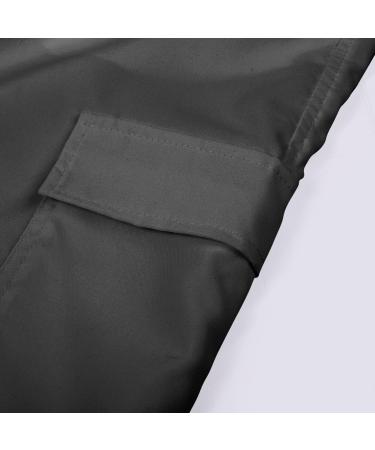 Buy Y2K Women's Parachute Cargo Pants | Vintage Baggy Streetwear & E-Girl Style | 90s Inspired Track Pants - A1-Schwarz XXL - Buy Online on GoSupps.com