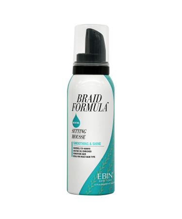EBIN NEW YORK Braid Formula Setting Mousse (2.7 oz Peppermint)