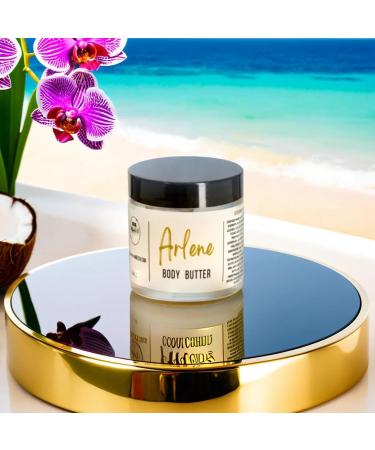 Arlene Signature Orchid Coconut & Sea Salt Body Butter 4 oz - Buy Online on GoSupps.com