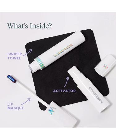 Wonderskin Wonder Blading Peel and Reveal Lip Stain Kit - Lovely Nude Matte Lip Tint, Long Lasting Waterproof Peel Off Stain - Includes Lip Stain Masque & Activator - Buy Online on GoSupps.com