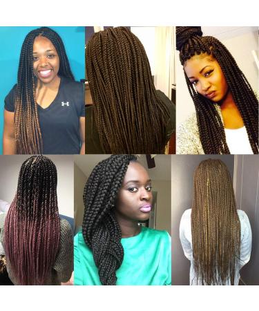 Shop Afro Hair Extensions: Braids Crochet & Twists - 60cm 85g - Natural Black to Red-Brown - Buy Online on GoSupps.com