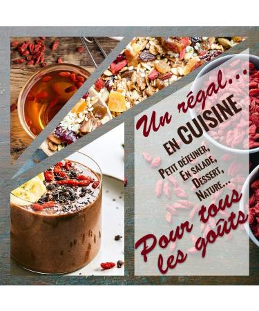 Organic Goji Berries Tibet Region - 500g - Buy Online on GoSupps.com