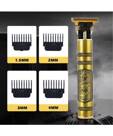 Hair Clippers Beard Trimmer for Men Cordless Rechargeable Hair Trimmer Blade Liners Edgers Shaver Bald Zero Gap Body Grooming Kit Gold - Buy Online on GoSupps.com