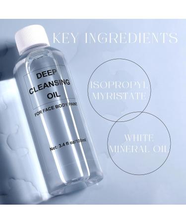 CCbeauty Natural Makeup Remover Oil - 100ml | Oil Cleanser for Oil-Based Face Paint | Vegan & Paraben Free - Buy Online on GoSupps.com