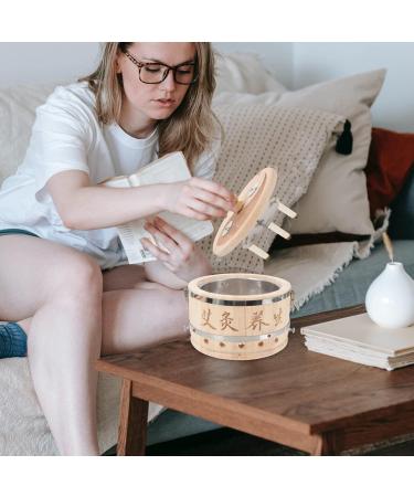 Buy Healvian Moxibustion Box - Wooden Burner for Moxa Sticks & Roller Sticks | International Shipping - Buy Online on GoSupps.com