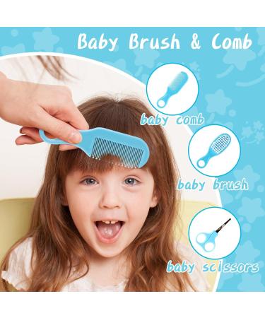 18 in 1 Baby Health & Fur Care Set - Portable Essentials for Newborns - Blue | International Shipping Available - Buy Online on GoSupps.com