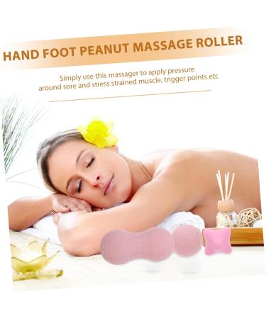 Beavorty 8-Pack Fascia Massage Balls - Deep Tissue Trigger Point Therapy for Neck & Feet - Handheld Pink Massage Tools - Buy Online on GoSupps.com
