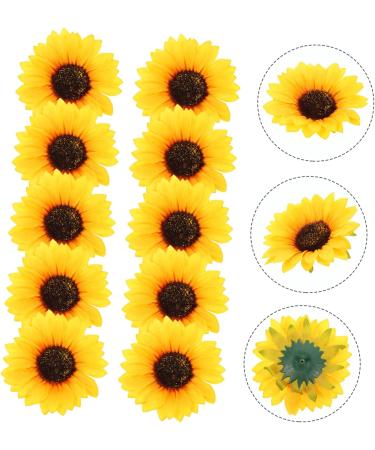 Zerodeko 50 Pcs Simulated Sunflower Clothes Decoration Easy to Attach Patch Sunflower Design Attractive Patch Cotton Patch Coat Artificial Flower Dance Costume Clothing Decorate Silk Cloth As Shownx5pcs 10X10X2CMx5pcs - Buy Online on GoSupps.com