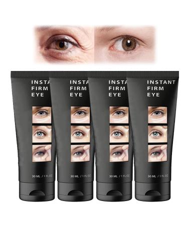 Hnfysmql Ezguga Eye Tightener Ezguga Instant Eye Tightener Ezguga Temporary Eye Tightener Under Eye Tightening Cream Instant Eye Cream for Puffiness and Bags Under Eyes (4Pcs)