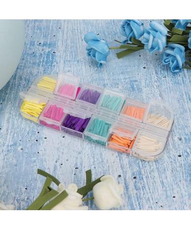 Verdant Touch Wooden Wedges - 600 Count Colorful Dental Care Interdental Toothpicks & Brushes for Optimal Oral Hygiene - Buy Online on GoSupps.com