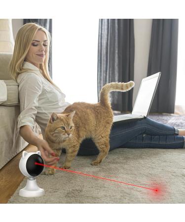 Buy TRHIMLSBRAD Rechargeable Laser Cat & Dog Toys - Automatic Interactive Bird Laser Toy for Pets - Buy Online on GoSupps.com