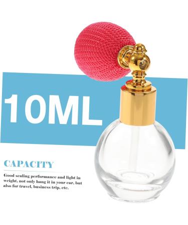 VINTORKY Empty Bottle Retro Bottle Perfume Travel Glass medium Golden - Buy Online on GoSupps.com