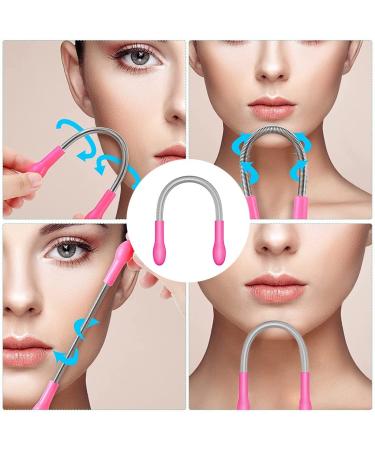 Sioppkik 2-Piece Manual Face Hair Remover - Spring Epilator & Thread Tools for Smooth Skin - Buy Online on GoSupps.com