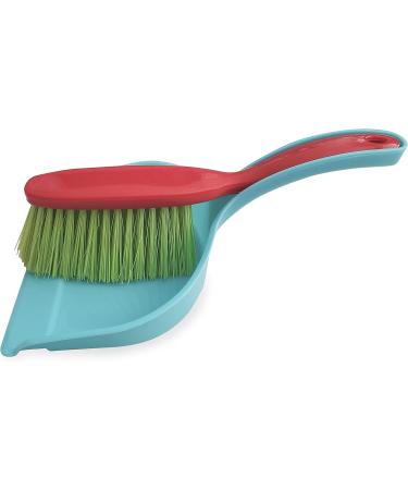 Home Essential 2 Packs - Junior Kids Mini Size (5.88'' x 10.25'') Heavy Duty Dustpan with Hand Brush for Sweeping and Cleaning of Kitchen Office Table-top Car - Buy Online on GoSupps.com