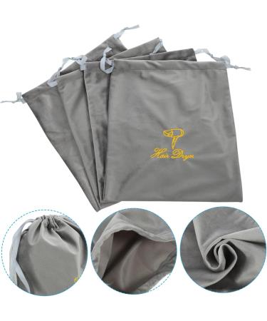 Mikinona Hair Dryer Bag 4pcs Bags Pouches Portable Travel Fabric Dryer Bag Draw Hair Blower Storage Blow Dryer Bag - Buy Online on GoSupps.com