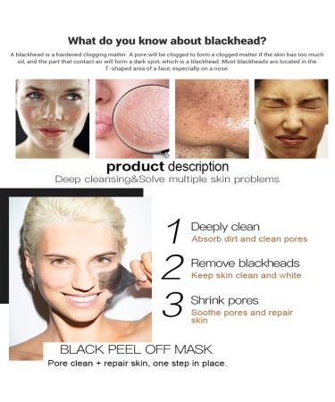 AICHUN BEAUTY Bamboo Charcoal Peel Off Mask | Deep Cleansing & Hydrating | 120ml - Rejuvenate Your Skin with Exfoliating Formula - Buy Online on GoSupps.com
