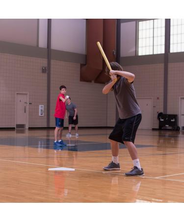 Champion Sports Throwdown Base Set: 5 Youth League Kids Baseball & Softball Rubber Throw Down Bases - Boys & Girls Training & Practice Equipment White - Buy Online on GoSupps.com